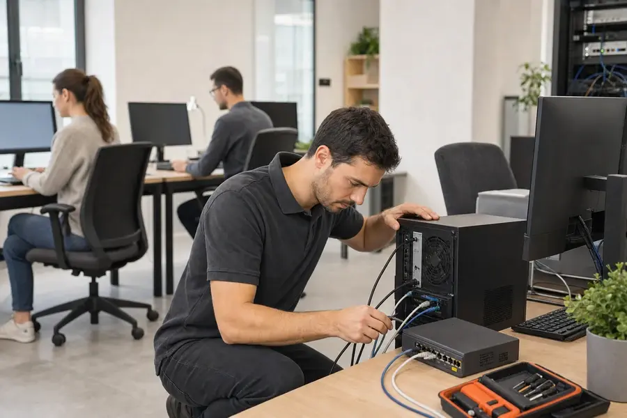 Asistencia técnica a una pequeña empresa